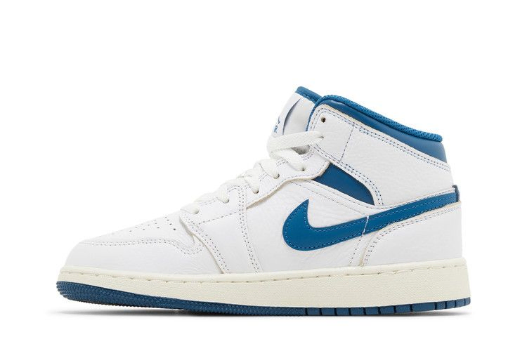 Кроссовки Air Jordan 1 Mid SE GS 'Industrial Blue'