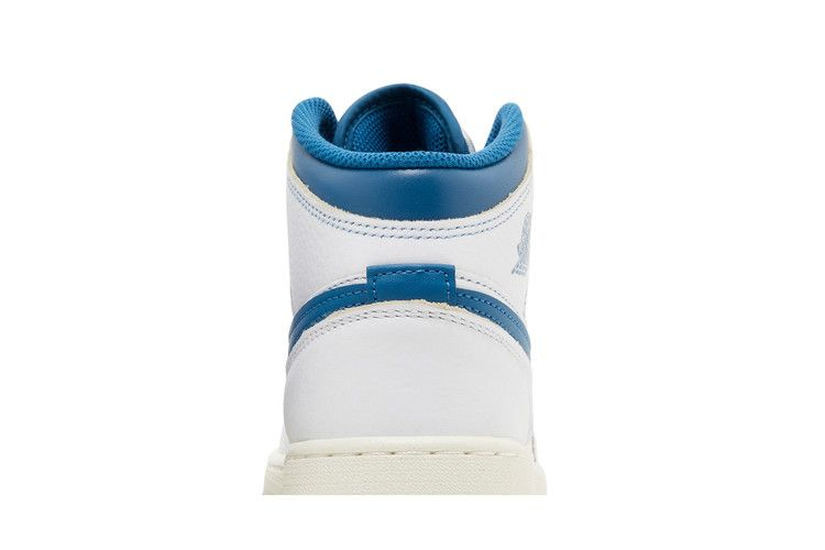 Кроссовки Air Jordan 1 Mid SE GS 'Industrial Blue'