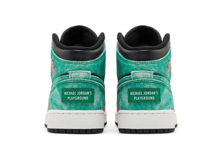 Кроссовки Air Jordan 1 Mid SE GS 'MJ's Playground'