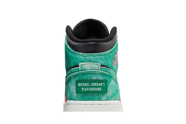 Кроссовки Air Jordan 1 Mid SE GS 'MJ's Playground'