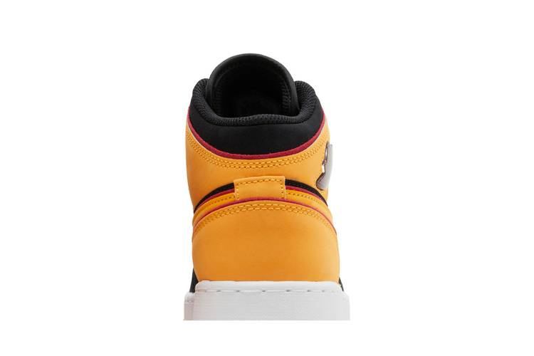 Кроссовки Air Jordan 1 Mid SE GS 'Vivid Orange'