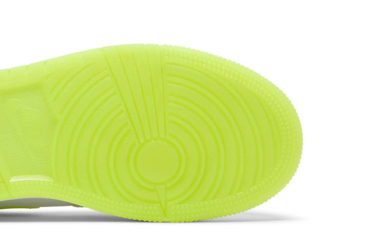 Кроссовки Air Jordan 1 Mid SE GS 'Warped Swoosh'