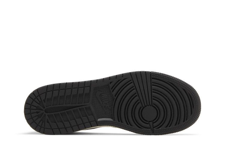 Кроссовки Air Jordan 1 Mid SE GS 'White Blue Grey'