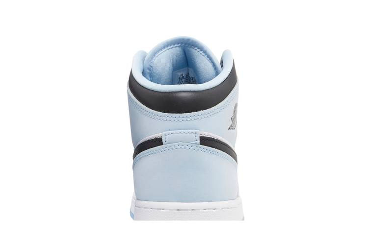 Кроссовки Air Jordan 1 Mid SE GS 'White Ice Blue'