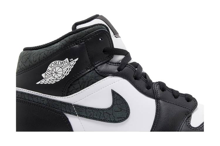 Кроссовки Air Jordan 1 Mid SE 'Panda Elephant'