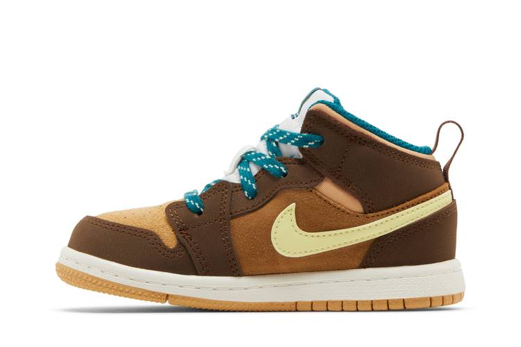 Кроссовки Air Jordan 1 Mid SE TD 'Cacao Wow'