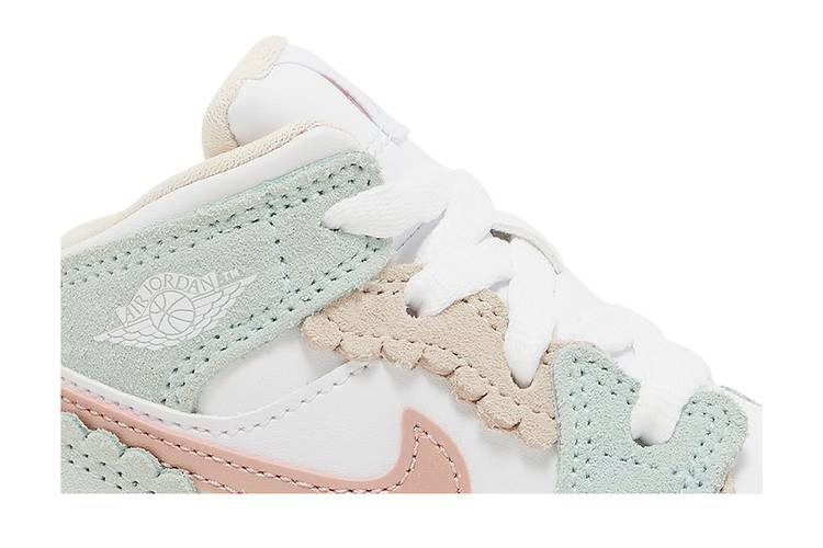 Кроссовки Air Jordan 1 Mid SE TD 'Scalloped Edge'