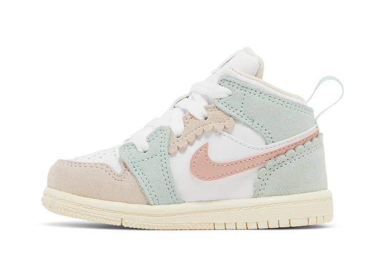 Кроссовки Air Jordan 1 Mid SE TD 'Scalloped Edge'