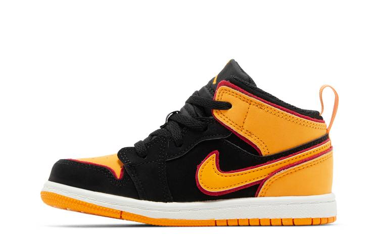 Кроссовки Air Jordan 1 Mid SE TD 'Vivid Orange'