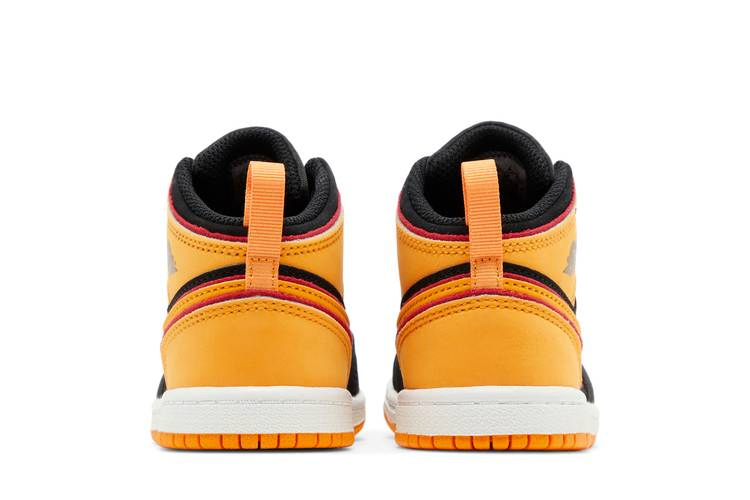 Кроссовки Air Jordan 1 Mid SE TD 'Vivid Orange'