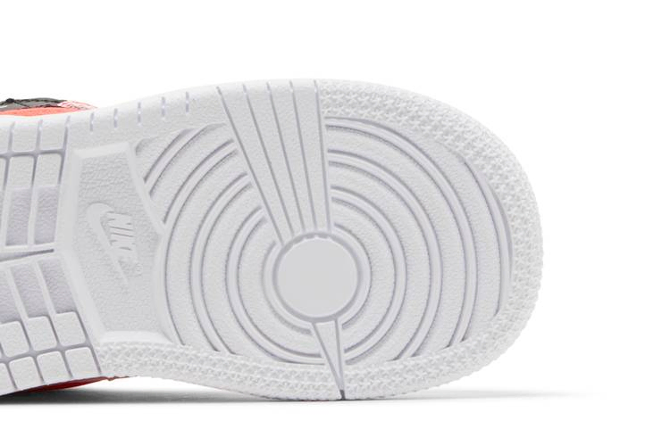 Кроссовки Air Jordan 1 Mid SE TD 'White Infrared'