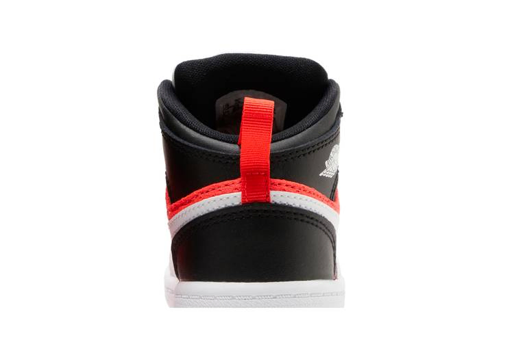 Кроссовки Air Jordan 1 Mid SE TD 'White Infrared'