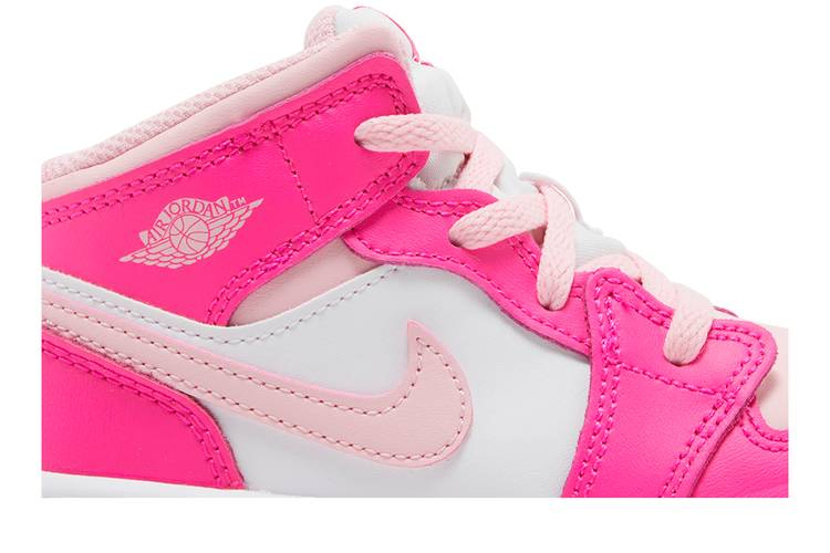 Кроссовки Air Jordan 1 Mid TD 'Fierce Pink'