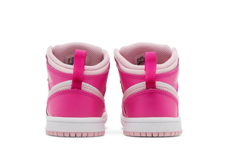 Кроссовки Air Jordan 1 Mid TD 'Fierce Pink'