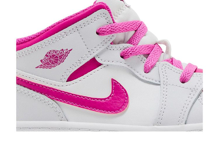 Кроссовки Air Jordan 1 Mid TD 'Fire Pink'