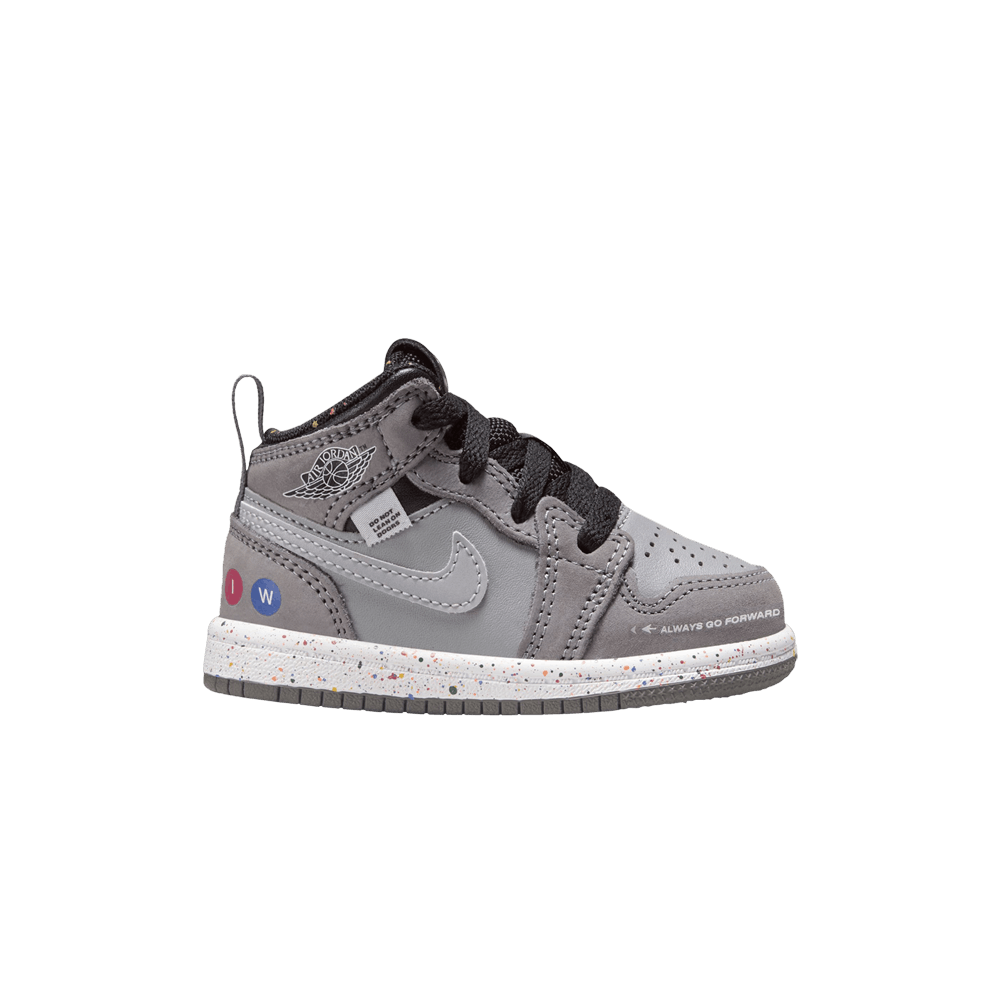 Кроссовки Air Jordan 1 Mid Wings TD 'NYC Subway'