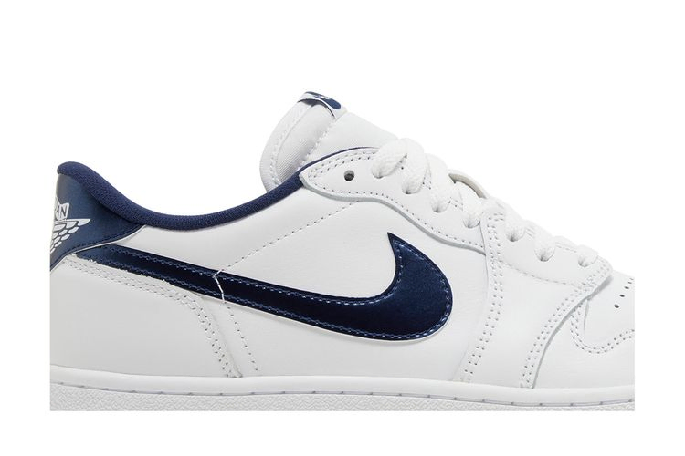 Кроссовки Air Jordan 1 Retro Low '85 OG 'Metallic Blue' 2024