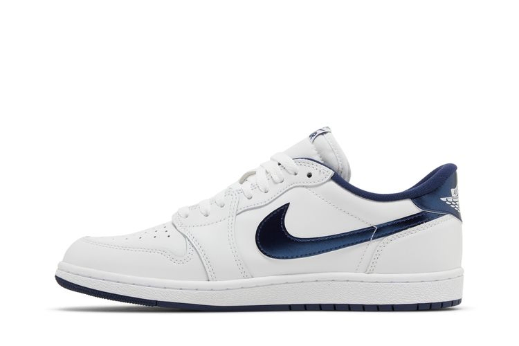 Кроссовки Air Jordan 1 Retro Low '85 OG 'Metallic Blue' 2024