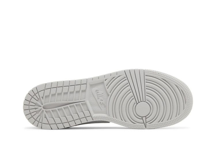 Кроссовки Air Jordan 1 Retro Low OG GS 'Metallic Silver'