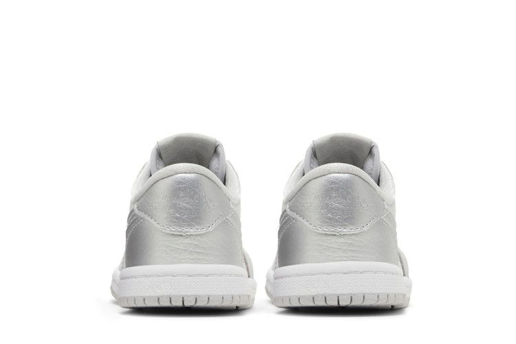 Кроссовки Air Jordan 1 Retro Low OG TD 'Metallic Silver'