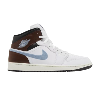 Air Jordan 1 Retro Mid SE 'Brown Blue Grey'