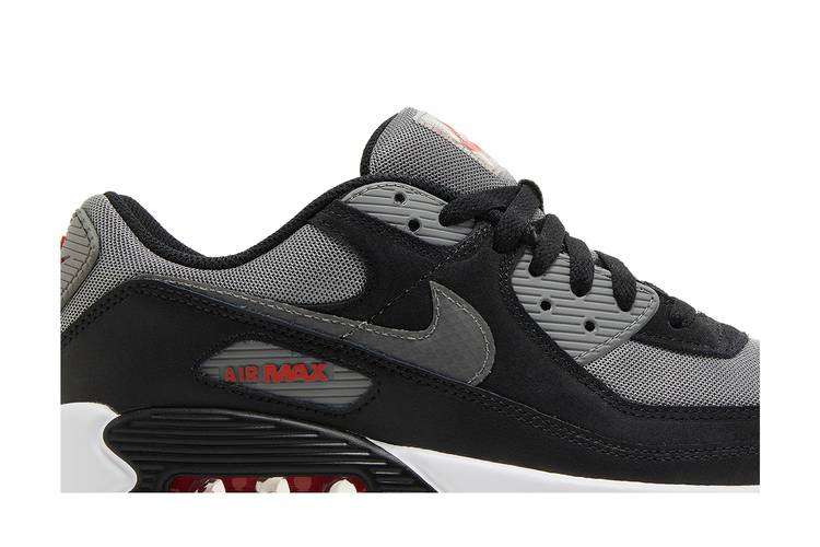 Кроссовки Nike Air Max 90 'Black Pewter Red'