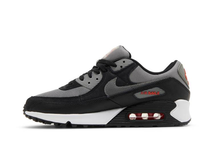 Кроссовки Nike Air Max 90 'Black Pewter Red'