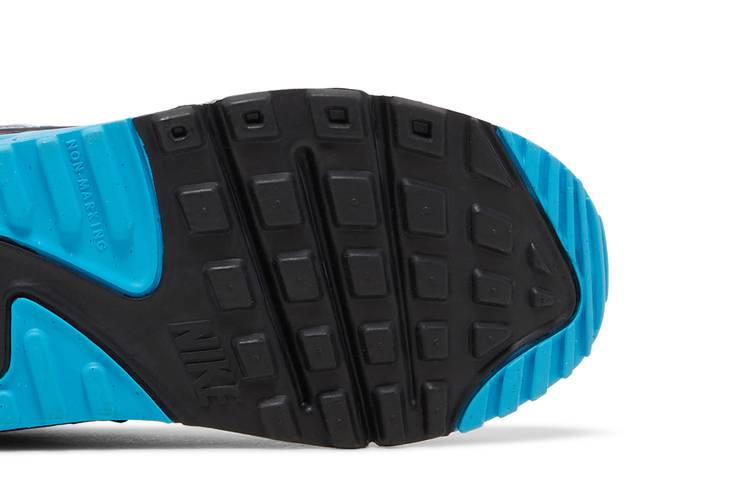 Кроссовки Nike Air Max 90 GS 'Blue Lightning Metallic'