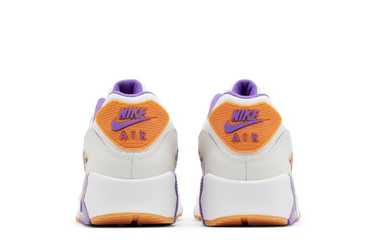 Кроссовки Nike Air Max 90 Leather GS 'White Action Grape'