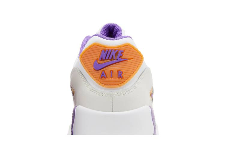 Кроссовки Nike Air Max 90 Leather GS 'White Action Grape'