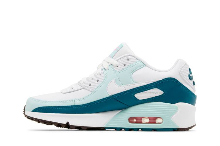 Кроссовки Nike Air Max 90 Leather GS 'White Jade Ice'