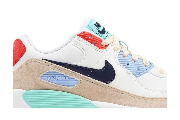 Кроссовки Nike Air Max 90 Leather SE GS 'Patches'