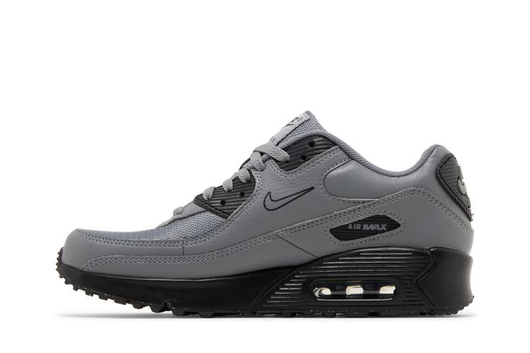Кроссовки Nike Air Max 90 Next Nature GS 'Multi-Swoosh - Smoke Grey Mandarin'