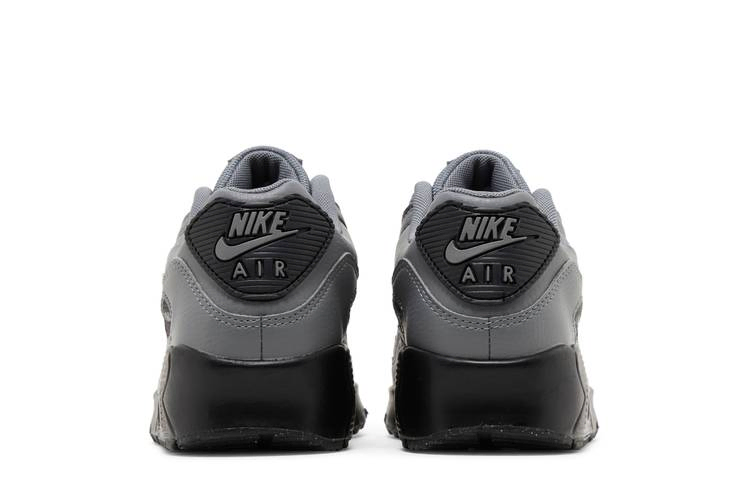 Кроссовки Nike Air Max 90 Next Nature GS 'Multi-Swoosh - Smoke Grey Mandarin'