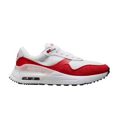 Nike Air Max SYSTM 'White University Red'