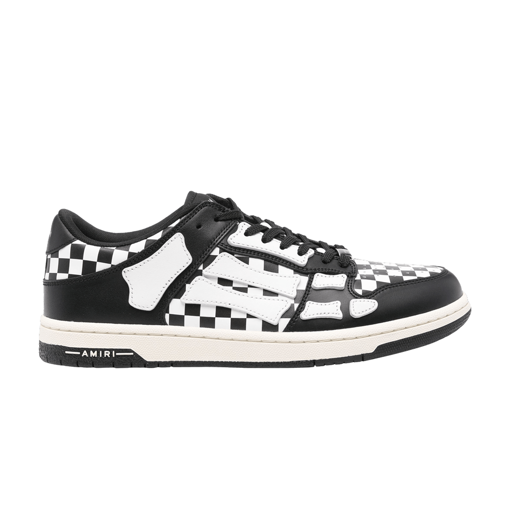 Кроссовки Amiri Wmns Skel Top Low 'Checkered - Black White'