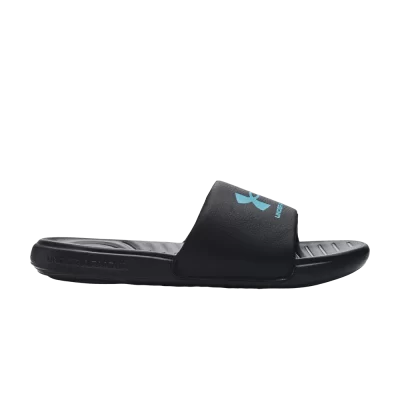 Under Armour Ansa Fixed Slide GS 'Black Blue Surf'