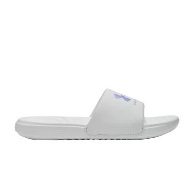 Under Armour Ansa Fixed Slides GS 'Grey Mist Baja Blue'