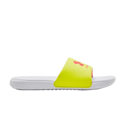 Under Armour Ansa Fixed Slides GS 'Yellow Ray White'