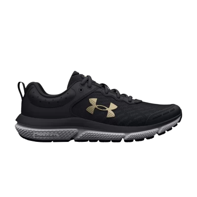 Under Armour Assert 10 AC GS 'Black Metallic Gold'