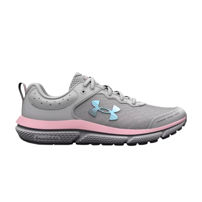 Under Armour Assert 10 AC GS 'Halo Grey Pink Sugar'