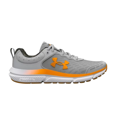 Under Armour Assert 10 AC GS 'Mod Grey Formula Orange'