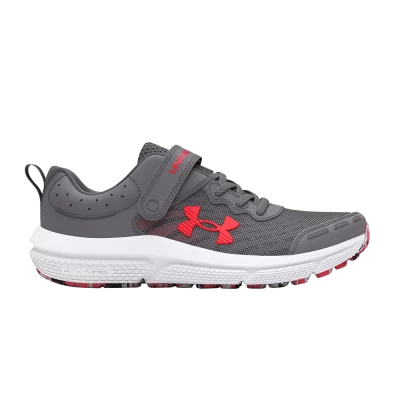 Under Armour Assert 10 AC PS 'Titan Grey Racer Red'