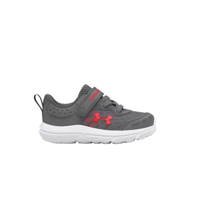 Under Armour Assert 10 AC TD 'Titan Grey Racer Red'