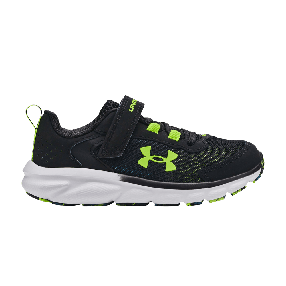 Кроссовки Under Armour Assert 9 AC PS 'Black Lime'