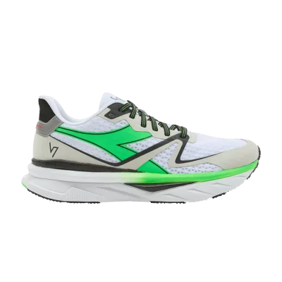 Diadora Atomo V7000 'White Green Fluorescent'