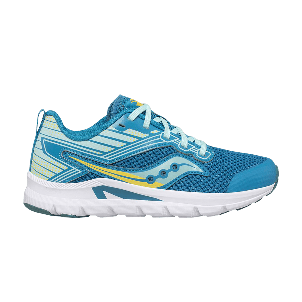 Кроссовки Saucony Axon Big Kid 'Turquoise Yellow'