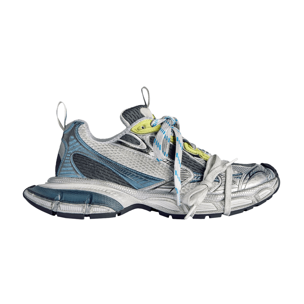 Кроссовки Balenciaga 3XL Sneaker 'Worn-Out - White Blue Yellow'
