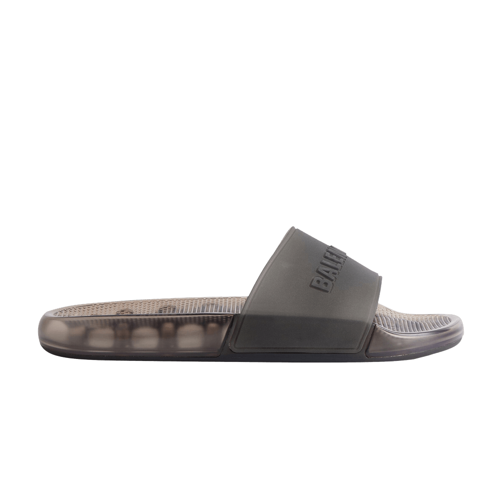 Кроссовки Balenciaga Pool Slide 'Black Transparent'