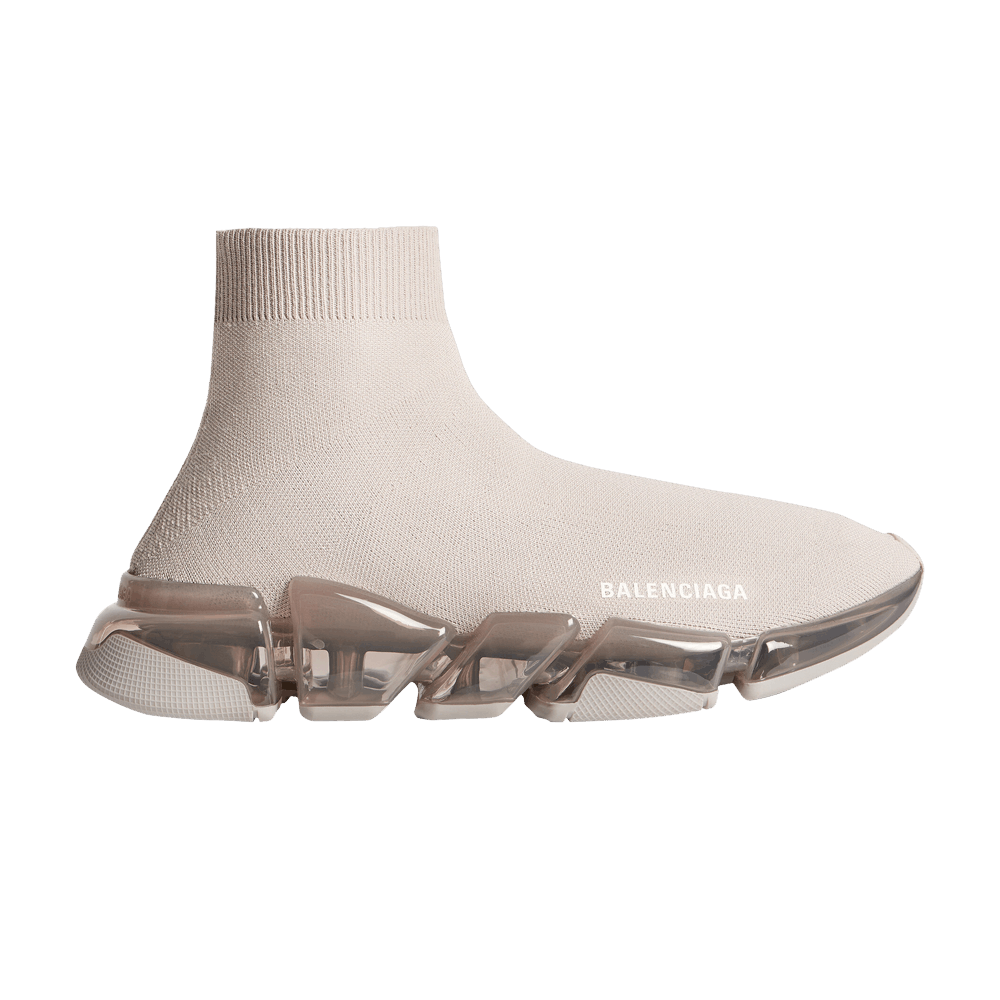 Кроссовки Balenciaga Speed 2.0 Sneaker 'Clear Sole - Light Beige'